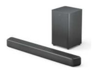 Philips TAB5309/10, 2.1 channels, 120 W, DTS 5.1, DTS Virtual:X, Dolby Digital, Dolby Digital Plus, Movie, Music, Stadium, Voice, 8 O, 10%