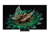 TCL 75C765 - 75 diagonaaliluokan C76-sarjan LED-taustavalaistu LCD-TV - QD-Mini LED - Smart TV - Google TV - 4K UHD (2160p) 3840 x 2160 - HDR - Quantum Dot Pro - harjattu titaanimetallia
