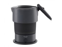 Adler Silicon Travel Kettle | AD 1377 | Travel Kettle | 600 W | 0,6 L | Silicon | Harmaa | Harmaa