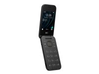 HMD 2660 Flip peruspuhelin, musta