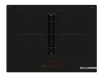 Bosch Serie 6 PVQ711H26E, Black, Built-in, 71 cm, Zone induction hob, Ceramic, 4 zone(s)