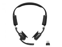 Shokz OpenMeet UC USB-C-sovittimella - Langattomat Bluetooth-kuulokkeet luujohtotekniikalla ja USB-C-sovittimella, ihanteellinen toimistoihin ja puhelinpalvelukeskuksiin (C610-AC-BK-EU-000)