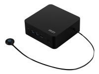 MSI Cubi NUC 1M-003EU, Intel Core 3, 100U, 8 GB, DDR5-SDRAM, 512 GB, Windows 11 Pro