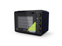 Brock Electronics TO 3502 BKI, Bänkspis, Svart, Rotations-, Svart, Induktionshäll med zon, 2 zone(s)
