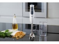 Braun MQ 3135 WH Sauce, Upotettava sekoitin, 0,5 L, 750 W, Musta, Valkoinen