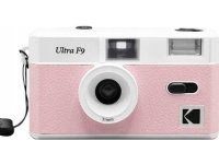 KODAK ULTRA F9 F 9 Analoginen 35mm filmikamera + salama - vaaleanpunainen