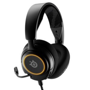 SteelSeries Arctis Nova 3 -pelikuulokkeet, musta