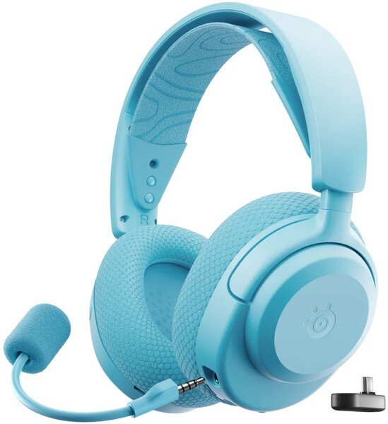 SteelSeries Arctis Nova 3P -langattomat pelikuulokkeet mikrofonilla, Aqua