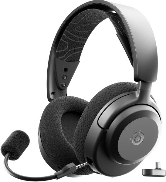 SteelSeries Arctis Nova 3X -langattomat pelikuulokkeet mikrofonilla, Musta