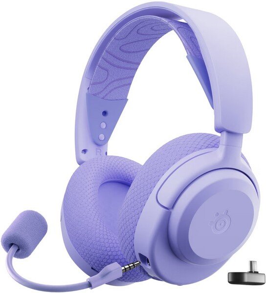 SteelSeries Arctis Nova 3P -langattomat pelikuulokkeet mikrofonilla, Laventeli