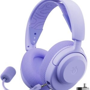 SteelSeries Arctis Nova 3X -langattomat pelikuulokkeet mikrofonilla, Laventeli
