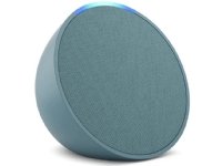 Amazon Echo Pop, Amazon Alexa, Rund, Grön, Android, Fire OS, iOS, 4,95 cm, Knappar