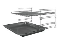 Siemens iQ300 HK9R3A220, Vapaasti seisova liesi, Valkoinen, Rotaatio, Kosketus, Etu, 1,2 m, Elektroninen