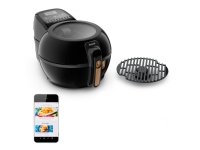 Tefal ActiFry &amp  Grill Genius Hot Air Fryer musta