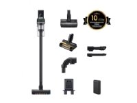Samsung VS20C85G2TN, 2-in-1 stick vacuum, Bagless, Chrome, Black, Rectangular, Dry, Multi cyclonic