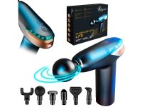 Extralink Massage Gun Lite | 3200 RPM, 6 vaihdettavaa kärkiä