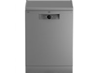 Beko b300 BDFN26430S, Freestanding, Full size (60 cm), Silver, Buttons, LED, 1.3 m