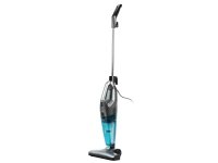 Cecotec Conga Popstar 1000 DuoStick Easy, 2-in-1 pölynimuri, pussiton, musta, hopea, turkoosi, 0,8 L, kuiva, sykloni, sykloniitti