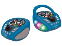 avengers bluetooth cd player with light effects rcd109av