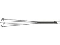 WMF Profi Plus 1877526030, Pallovispilät, Ruostumaton teräs, Ruostumaton teräs, Ruostumaton teräs, Ruostumaton teräs, Ruostumaton teräs, Ripustusrengas, 50 mm