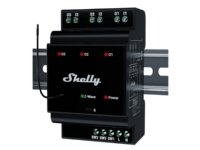 Shelly - Top-hat kisko-Wave Pro 3- Rele- max. 48 A- 3 vaihetta- 3x 16A- (Shelly_W_Pro_3)