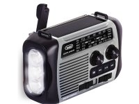 Trevi RA 7F30 BT, Portable, Analog, AM, FM, SW, Black, Grey, Monochromatic, Rotary