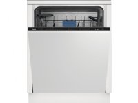 Beko bPRO 500 BDIN38451 Integrated Full Size Dishwasher with SilentWash, Fully built-in, Full size (60 cm), Touch, LCD, 1.3 m, 1.6 cm