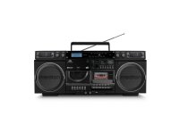 Medion LIFE® P66538 Retro-Boombox musta