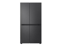 LG GSBC40EPPE, Freestanding, American door, Black, 2 door(s), LED, Inside