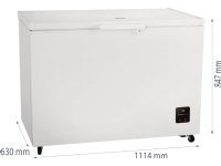 Gorenje FH30DAW, 297 L, 16 kg/24h, SN-T, 40 dB, D, valkoinen
