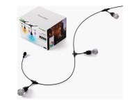 Nanoleaf Nanoleaf Essentials Smart Multicolour Outdoor String Light Expansion Pack - 15m moniväriset ulkovalaisimet, 55 Lm/bulb 24 W 2700 K - 6500 K (Matter technology)