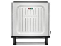 George Foreman 28000, Stainless steel, Plastic, Stainless steel, Rectangular, 1500 W