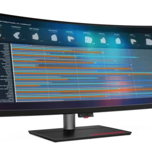 Lenovo 40" ThinkVision P40w-20, 5120x2160px, IPS -kaareva näyttö