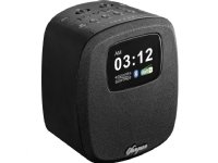 Pöytäradio Sangean DCR-83 DAB+, FM Akun lataus, herätyskello Musta