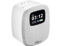 Pöytäradio Sangean DCR-83 DAB+, FM Akun lataus, herätyskello Valkoinen