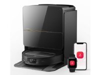 Roborock Saros Z70, robot vacuum cleaner black, OmniGrip arm, multifunctional docking station 4.0