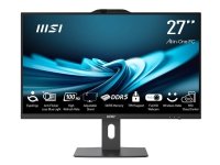 MSI PRO AP272P 14M 495EU - All-in-one Core i7 i7-14700 / jopa 5,4 GHz - RAM 16 GB - SSD 1 TB - UHD Graphics 770 - Gigabit Ethernet, IEEE 802.11ax (Wi-Fi 6E), Bluetooth 5.3 - Win 11 Home - näyttö: LED 27 1920 x 1080 (Full HD) @ 100 Hz - musta - musta