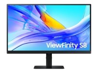 SAMSUNG S27D800U 27 16:9 3840X2160 IPS, 5MS, 350NITS, 60HZ, HDR10, SRGB 99%, HAS/SWIVEL/PIVOT/TILT, HDMI/DP/USB-C (90W),LAN, USB3 HUB, KVM SWITCH, VESA 100, USB-C