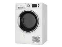 Hotpoint NT M11 82SK EU, Vapaasti seisova, Edestä täytettävä, Lämpöpumppu, Valkoinen, Painikkeet, Rotaatio, 120 L