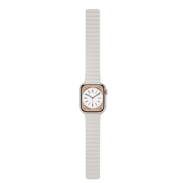 EPICO Watch Strap Magnetic for Apple Watch 42/44/45/49 mm - GREY/pink