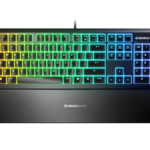 SteelSeries Apex 3, Whisper Quiet -pelinäppäimistö, musta