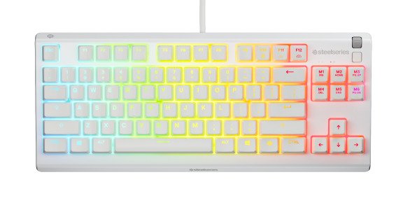 SteelSeries Apex 3 TKL Valkoinen