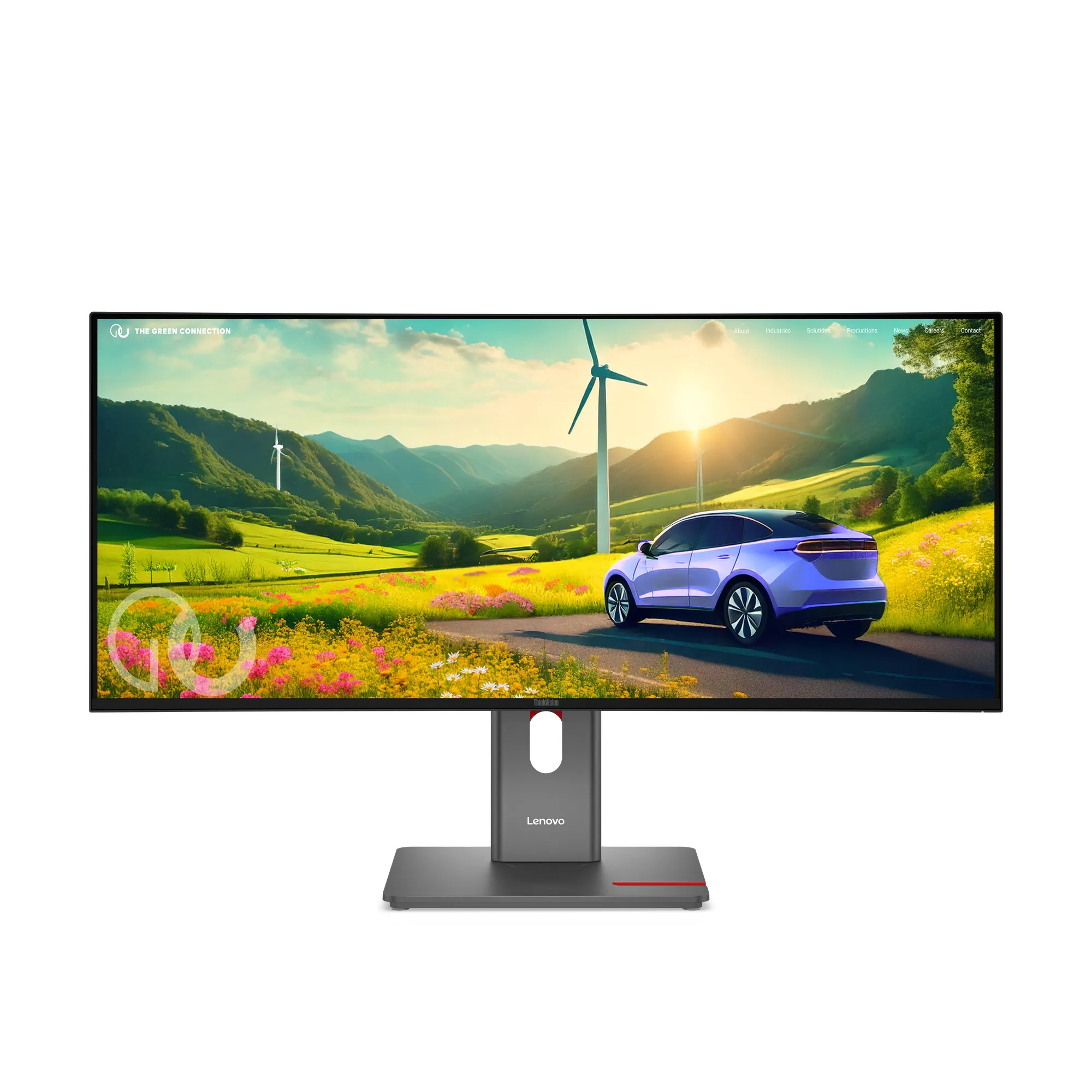 Lenovo 34" ThinkVision P34WD-40 UWQHD, IPS -kaareva näyttö