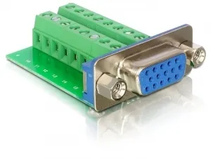 Delock Terminal Block > VGA female -adapteri