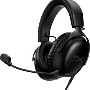 HyperX Cloud III -pelikuulokkeet mikrofonilla, musta