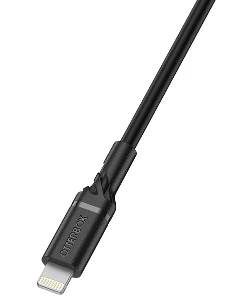 OtterBox Standard USB-A - Lightning -kaapeli, 1m, Musta