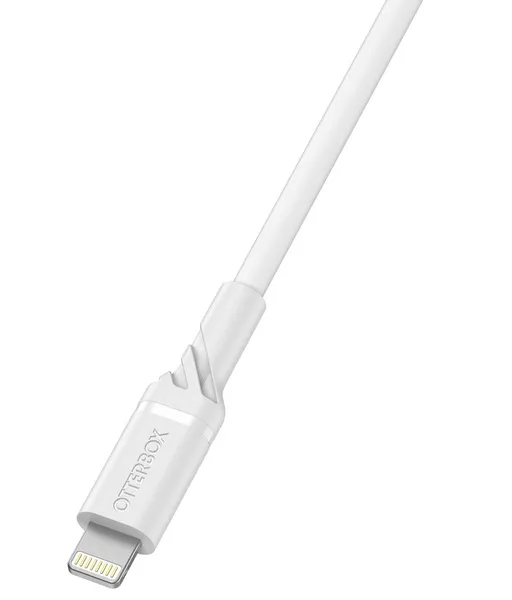 OtterBox Standard USB-A - Lightning -kaapeli, 1m, Valkoinen