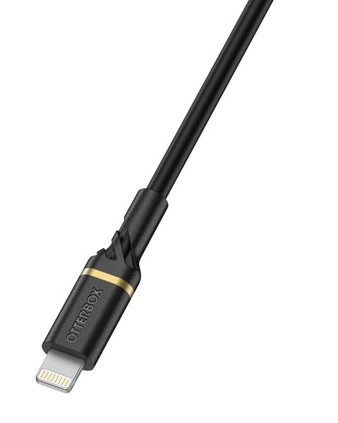 OtterBox Standard PD USB-C - USB-C -kaapeli, 1m, Musta