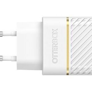 OtterBox Wall Charger - Verkkosovitin - 30 watt - 3 A - PD 3.0 (USB-C) - pilvipölyn valkoinen - (ei palautusoikeutta)
