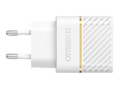 OtterBox Wall Charger - Verkkosovitin - 30 watt - 3 A - PD 3.0 (USB-C) - pilvipölyn valkoinen - (ei palautusoikeutta)